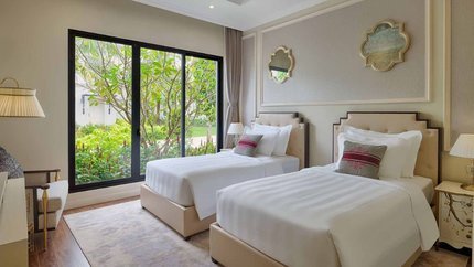 Phòng ngủ giường đơn Villa 2 Bedroom
