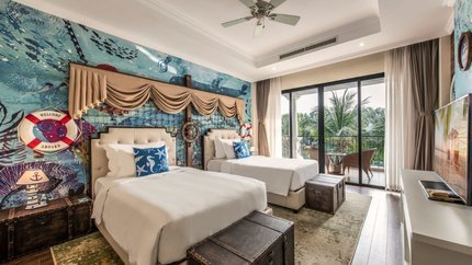Phòng có ban công hướng vườn