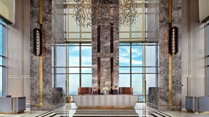 Sảnh check in rộng lớn