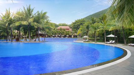 Không gian rộng lớn, xanh mát