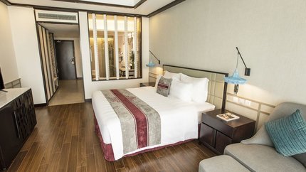 Không gian phòng sang trọng rộng rãi