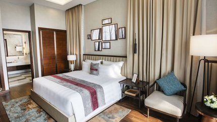 Phòng ngủ sang trọng đầy đủ tiện nghi