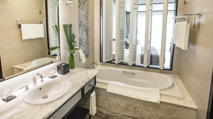 Phòng tắm đầy đủ tiện nghi