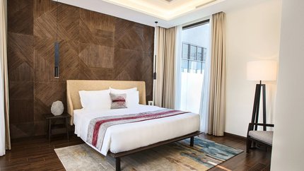 Thiết kế tối giản của phòng ngủ