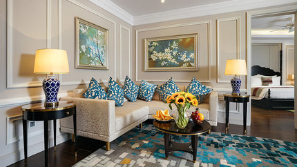 Thiết kế sang trọng, đẳng cấp của phòng Grand Deluxe Suite Ocean View