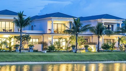 View hồ tại resort