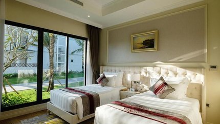 Phòng ngủ 2 giường đơn của Villa 3 Bedroom