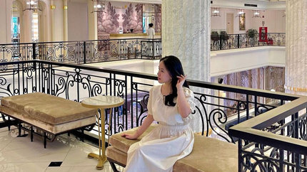 Sảnh chờ sang chảnh (Ảnh: linhhong_0110)