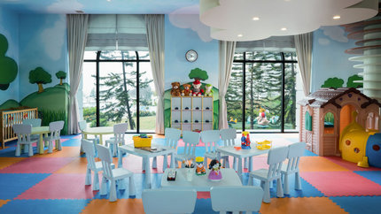 Nhiều trò chơi cho các bé tại Kids Club