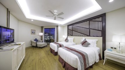 Không gian rộng rãi với thiết kế hiện đại