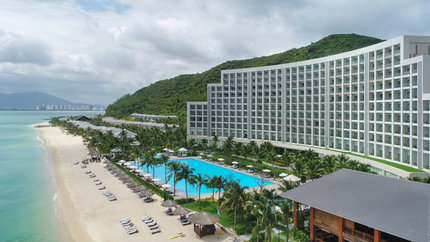 Thiết kế hình cánh cung ôm trọn vịnh biển Nha Trang