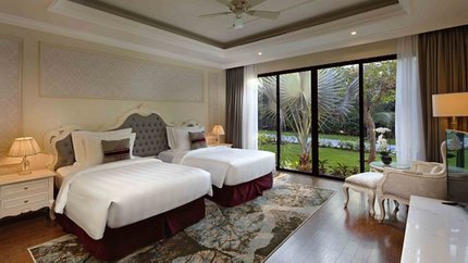 Phòng ngủ rộng rãi với đầy đủ tiện ích