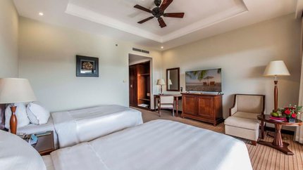 Không gian phòng Deluxe Twin