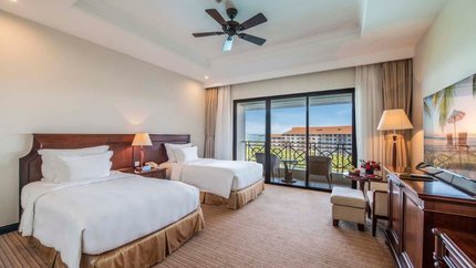 Phòng Deluxe Twin Ocean View