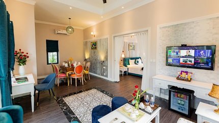 Phòng Grand Premium tại Vườn Vua Phú Thọ Villas