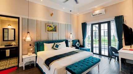 Không gian tiện nghi của phòng Premium King