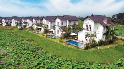 Toàn cảnh khu biệt thự Thanh Liên