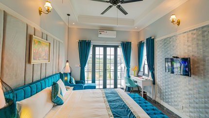 Thiết kế sang trọng của phòng Suite Double