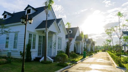 Khung cảnh của biệt thự Bích Liên