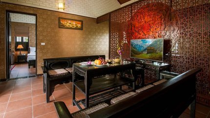 Không gian tầng 1 của Biệt thự Phú Ông