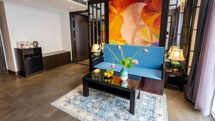 Phòng được chăm chút tỉ mỉ