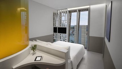 Phòng có view nhìn ra thành phố