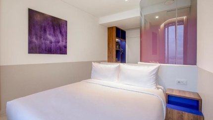 Không gian phòng thiết kế tối giản