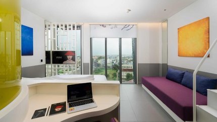 Màu sắc trang trí bắt mắt