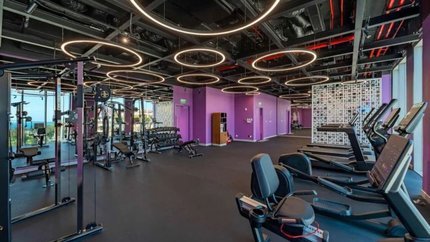 Phòng tập Gym hiện đại, rộng rãi