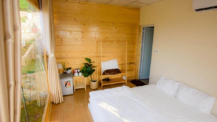 Phòng Twin tại Wooden House Moc Chau Homestay