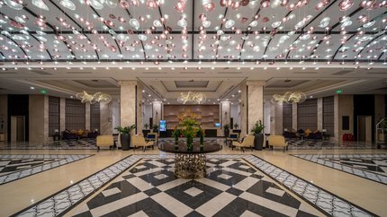Khu vực sảnh khách sạn