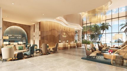 Khu vực sảnh của khách sạn