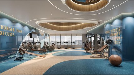 Phòng tập gym hiện đại