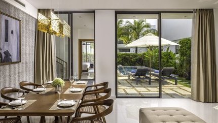 Phòng ăn tại biệt thự