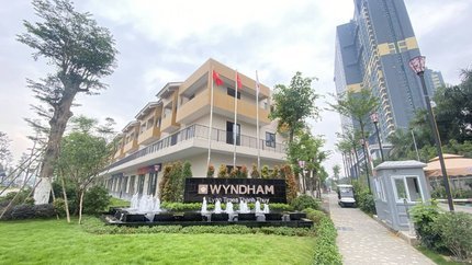 Khuôn viên khu nghỉ dưỡng