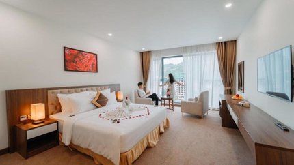 Thiết kế sang trọng tại phòng Superior