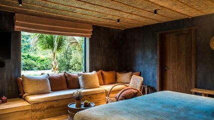 Giường ngủ rộng rãi, tạo cảm giác dễ chịu