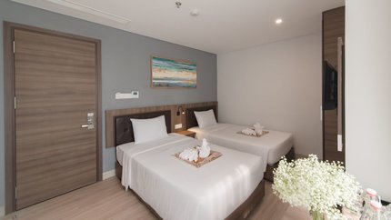 Thiết kế tối gian tại phòng Superior