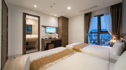Phòng Deluxe có tầm nhìn hướng thành phố