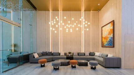 Khu vực sảnh khách sạn