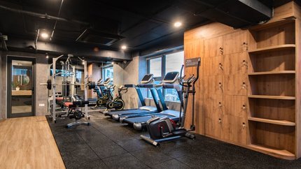 Phòng gym hiện đại