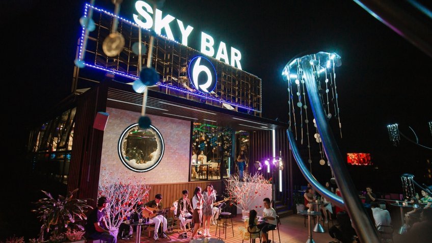 Sky bar tại Brenta Phú Quốc Hotel