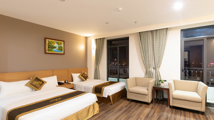Phòng Triple Khách sạn BVM Ninh Bình
