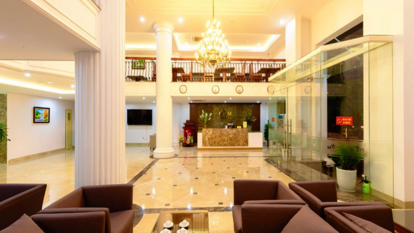 Khu vực sảnh BVM Hotel Ninh Bình 3*