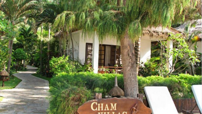 Lối vào Chàm Villas Resort Phan Thiết