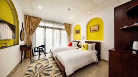 Phòng Luxury Double/Twin Balcony