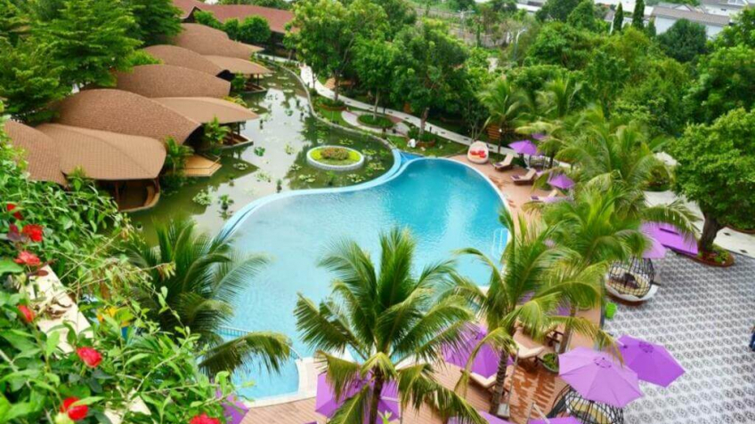 Hồ Bơi Cồn Khương Resort Cần Thơ