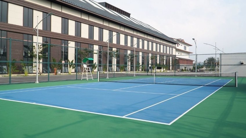 Sân tennis tại resort