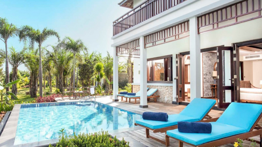 Villa 3 phòng ngủ có hồ bơi tại Duyên Hà Resort Cam Ranh