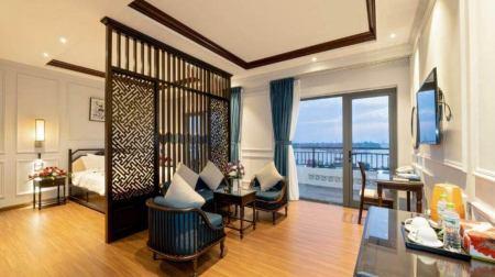 Executive river view room with balcony